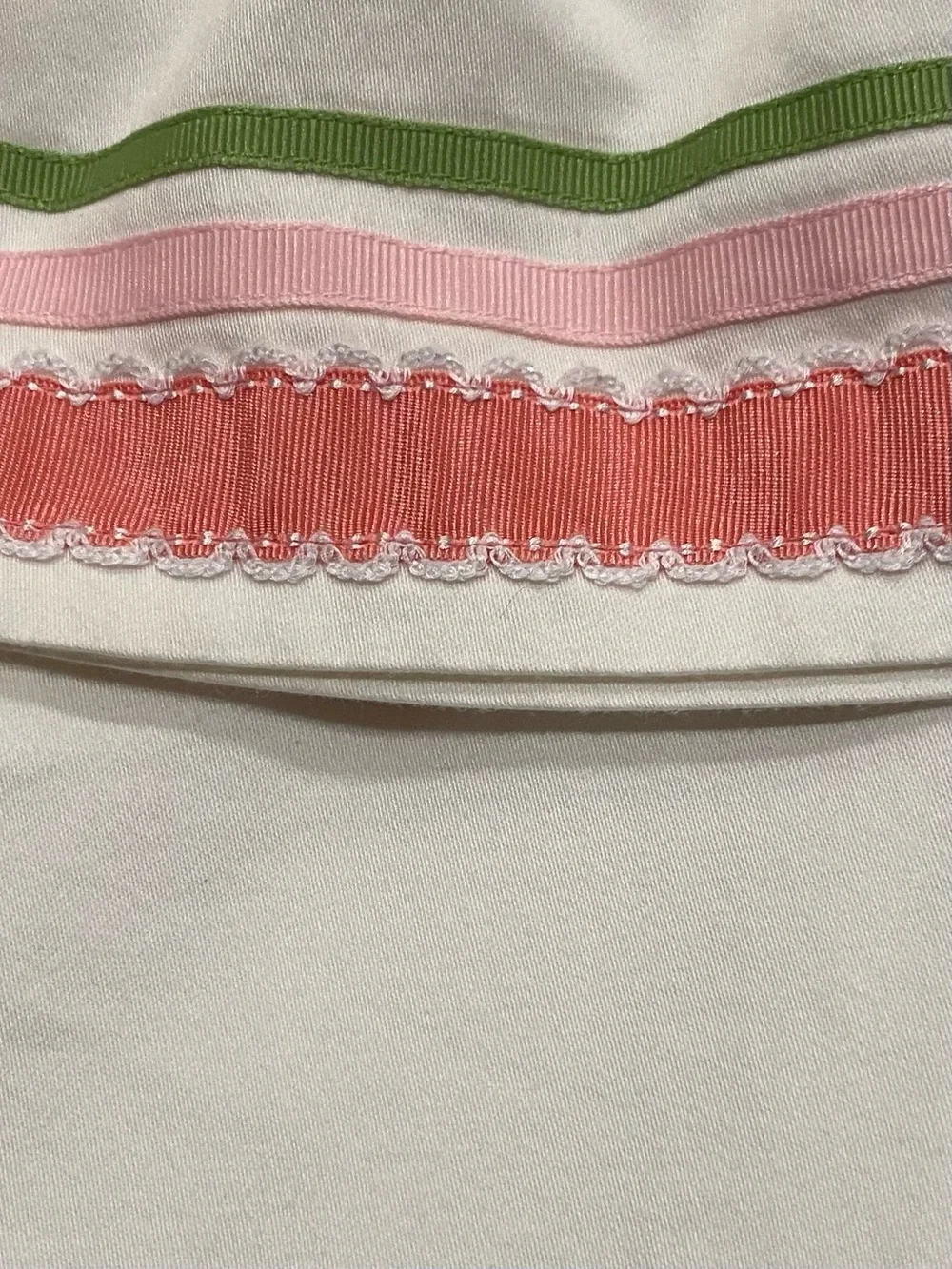 Gymboree Girls ‘Tulip Garden’ Set Size 4T Ribbon Top, Crop Pant, Bow Headband